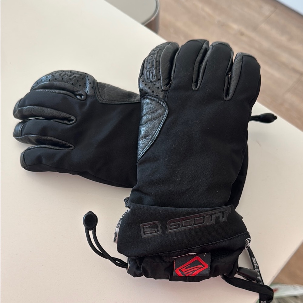 Scott Black Winter Gloves